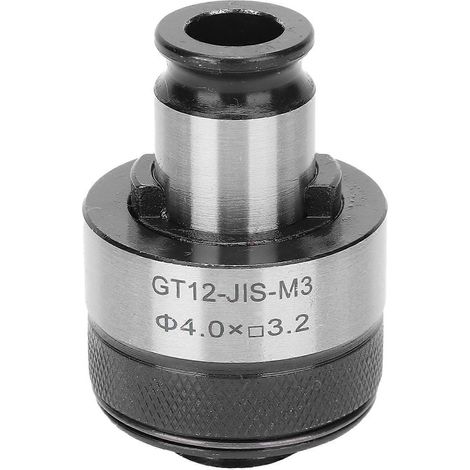 Porte-mandrin pour outil de filetage avec protection contre les surcharges, torsion réglable, QuickChange GT12JISM3