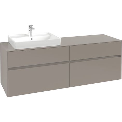 Villeroy & Boch Collaro Meuble sous-lavabo, suspendu, 4 tiroirs, (1/2)
