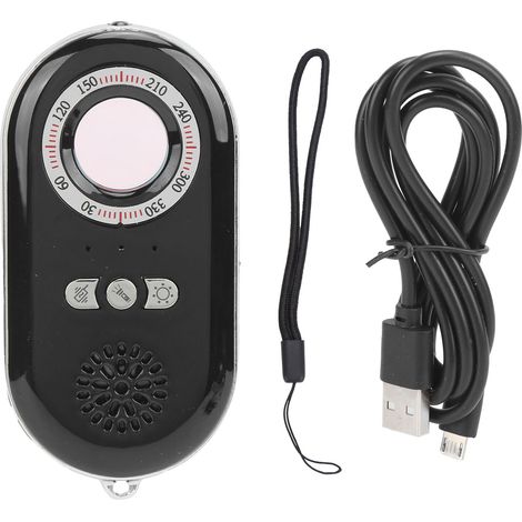 Détecteur anti-moniteur avec lampe torche LED localisateur pour hôtel maison d'hôtes voyage d'affaires hébergement (1/5)