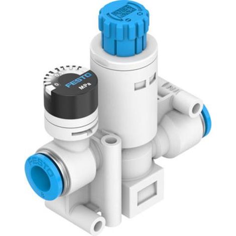 Festo VRPA-CM-Q6-E regolatore di pressione nero PBT