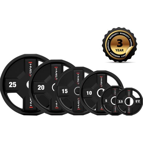 Disque de poids olympique en polyurethane 5 kg (1/5)