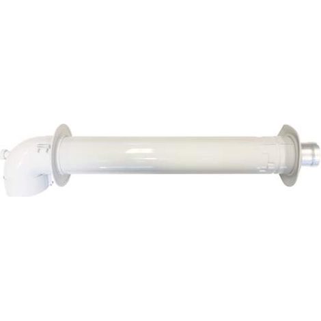 Kit salida horizontal 60/100 de 0.75mt para calentadores turboMAG de Vaillant 0020201156