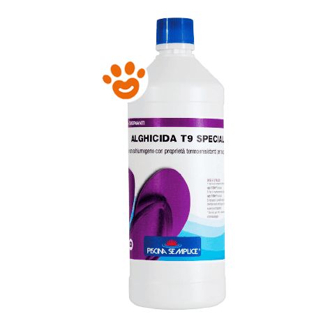 Alghicida T9 Antialghe Non Schiumogeno Senza Rame e Senza Coloranti 1 LT
