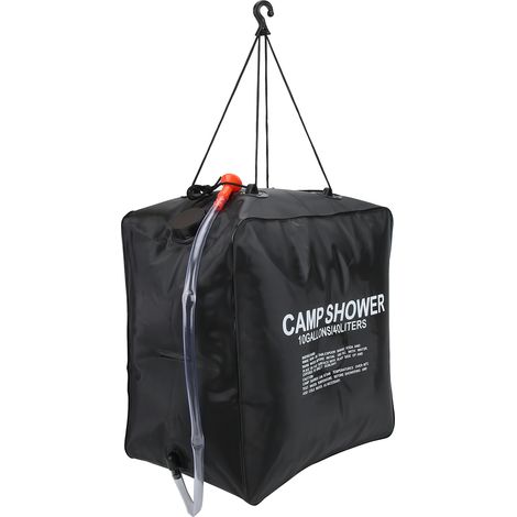 40-Liter-Solarduschsack, beheizter Wassersack zum Baden und für Campingausflüge im Freien. (1/5)