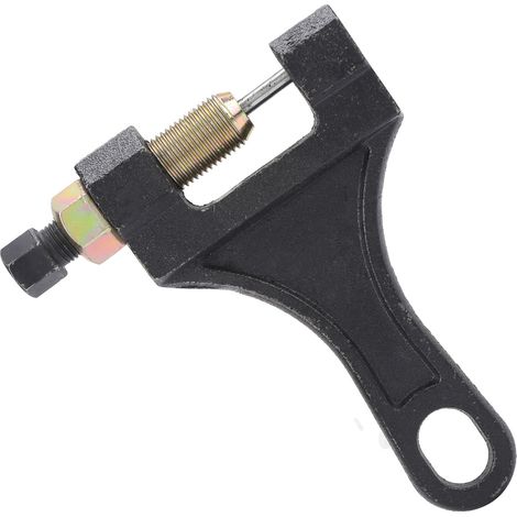 Coupe-chaîne de vélo universel en métal, outil de réparation pour motos et tricycles, noir (1/5)