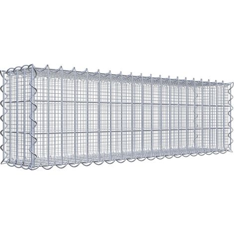Gabiondeco - Gabion à mailles très fines pour gravillon 100 cm x 30 cm x 20 cm (L x H x P). maille 5 x 10 cm. spirale - Made in Germany (1/3)