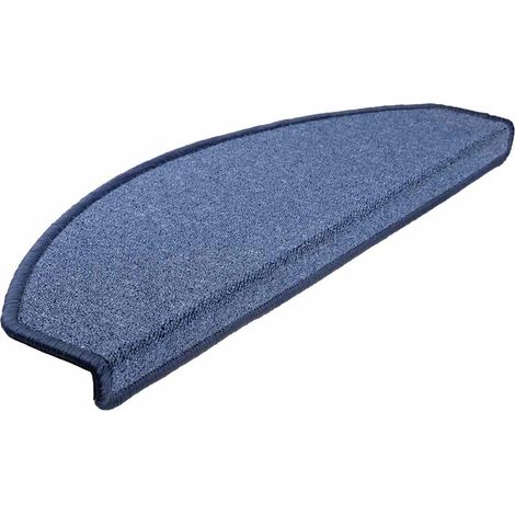 Maison Exclusive - Stufenmatten 20 Stk. 65x24x4 cm Blau Halbrund