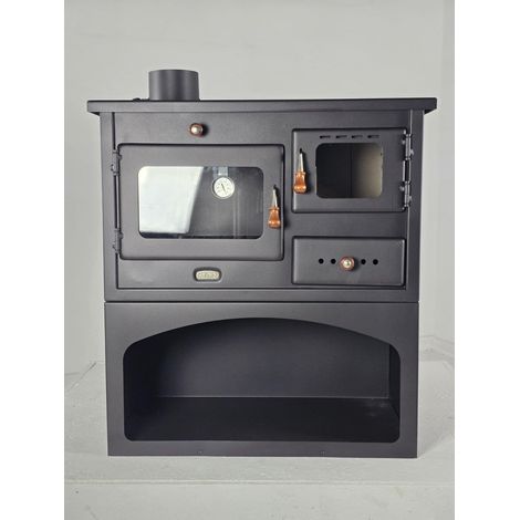 Cucina a Legna con Forno Prity 1P34 10.1 kW – Uscita Fumi a Sinistra (1/5)