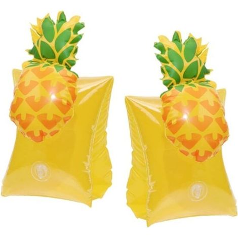Inflatable PVC swimming armbands with cute cartoon design, inflatable swimming buoys (1/5)
