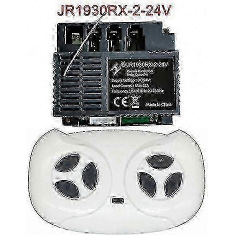 Récepteur 24 V pour voiture électrique enfant, contrôleur haute performance pour système de véhicule électrique télécommandé (1/3)