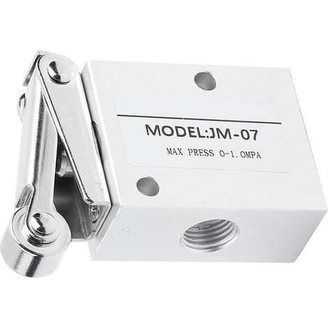 Valve pneumatique à rouleau durable en métal de haute qualité, mécanique pour une installation facile 10 x 4 cm, remplacement du type de valve cassée (1/5)