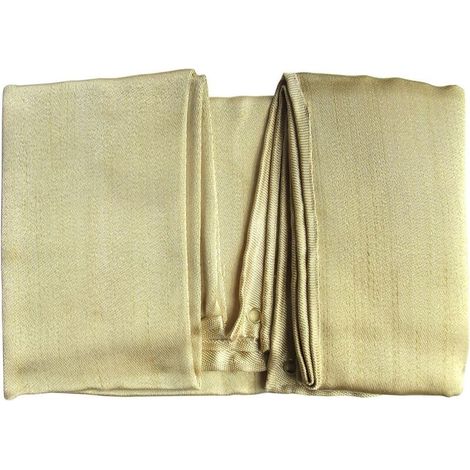 Heavy Duty Welding Blanket, Fire Blanket, Safety Shelter, Ideal for Emergency Survival or Protection While Grinding and Welding (1.2 x 1.8 m) (1/4)