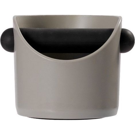 Caja posos café ABS, caja posos espresso duradera absorción impactos, contenedor desechos molido barra golpeo extraíble base antideslizante, Gris (1/5)