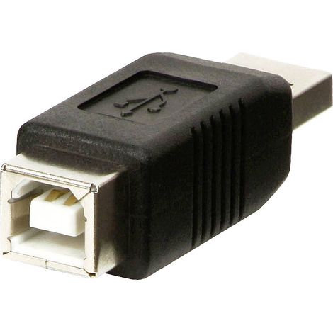 LINDY USB 2.0 Adattatore [1x Spina A USB 2.0 - 1x Presa B USB 2.0] (1/5)