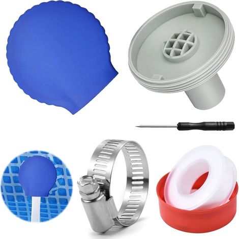 Buse D'écoulement,Buse D'Entrée de Piscine 32 mm,Buse de Sortie de Piscine,Buse de Piscine,Buse D'Entrée pour Piscine,Raccord de Buse D'Entrée,pour Accessoires de Bec de Piscine