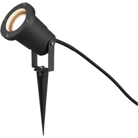 Faretto da Esterno con Picchetto Alluminio Antracite Ip54 Ubangi GD Trio (1/5)