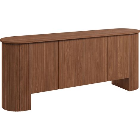 Buffet 4 portes Canopée Bois foncé (1/5)