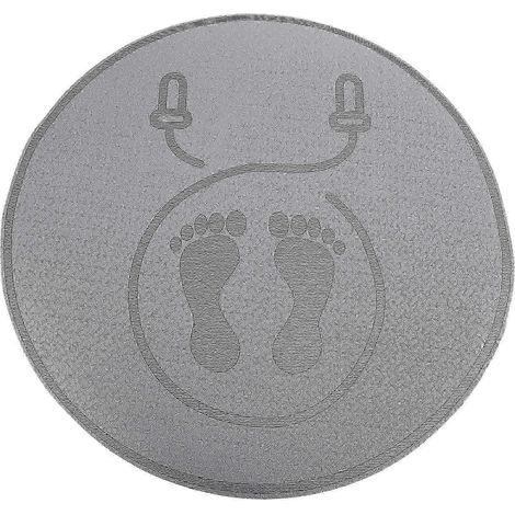 Tapis de saut à la corde - Absorption des chocs et isolation phonique (1/4)