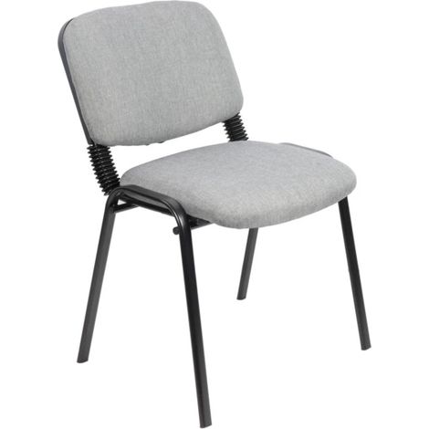 sedia da ufficio "daisy" grigio 40x45x40 cm