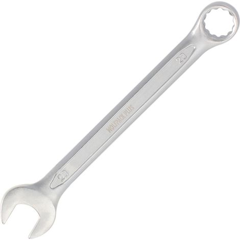 Llave Combinada Plus 23x23 Acero Cromo Vanadio DIN 3113. Llave Doble Boca, Llave Fija, Llave Estrella (1/4)