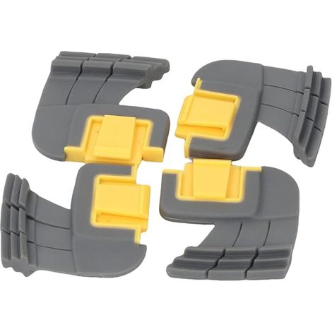 Ejoyous Paquete de 4 cepillos ciclónicos de repuesto en ABS y silicona para limpiador de piscinas R0714400 para mantenimiento de piscinas MX6 MX6 Elite MX8 MX8 Elite y MAXX (1/5)