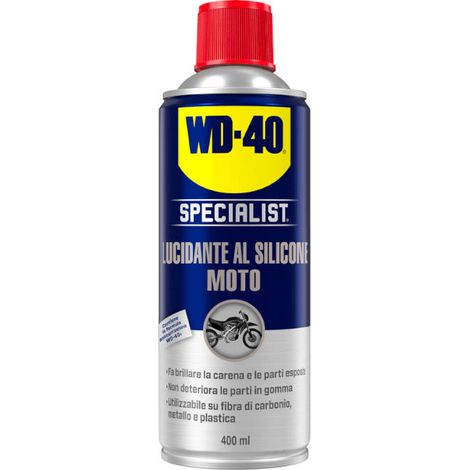 Spray de silicone lucidant 400 ml Moto WD-40 (1/2)