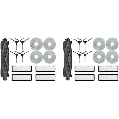 Lot de 2 pièces de rechange compatibles pour Dreame L10s Pro Gen 2 : brosse principale, filtre, chiffon de nettoyage et capuchon. WHBYV (1/4)