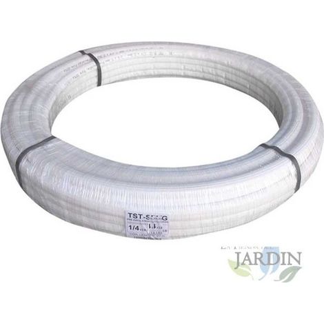 Doppelt isoliertes Kupferrohr 20 m 1/4'' x 3/8'' für Klimaanlagen