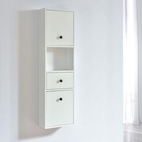 Grande armadio colonna ARMARIA finitura melaminico bianco