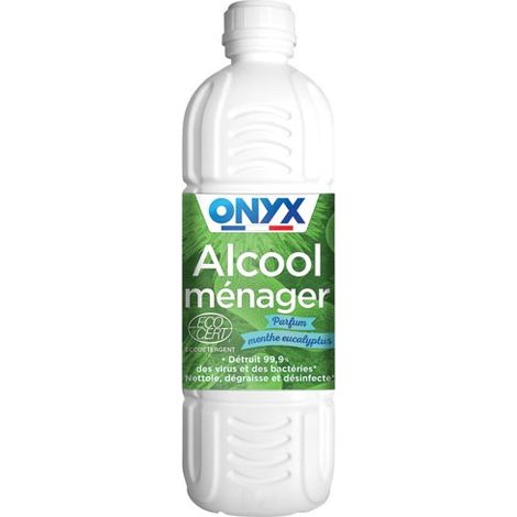 Alcool per uso domestico profumato 1 L Menta Eucalipto - Onice