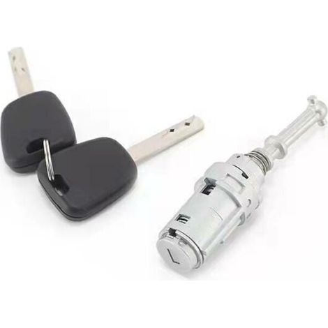 Cilindro serratura portiera sinistra Ulisem 2 chiavi adatto per Citroen C2 C3 Cilindro serratura portiera Triumph Cilindro serratura portiera Ricambi auto (1/4)