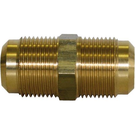 Raccordo di giunzione diritto 1/2" in ottone 107112