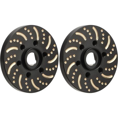 Messing-Ausgleichsgewicht für 1,9 bis 2,2 Zoll (9 mm) Beadlock-Felgen mit 6-Loch-Sechskantadapter. (1/4)