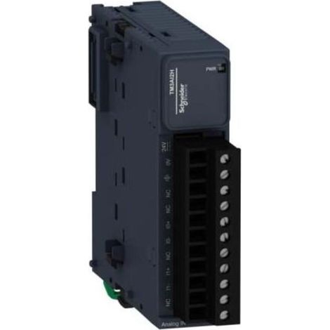 MODICON TM3 2-Kanal 16-Bit 24VDC Analog-Eingangsmodul, IP20, 90x23,6x70 mm
