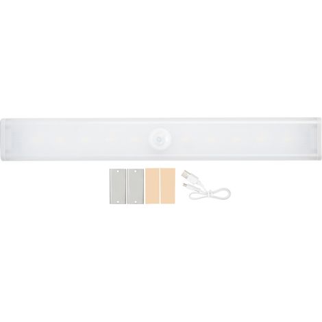 Lot lumineux 20cm 20LED détection corporelle + capteur lumineux 3 couleurs réglable pour placard armoire (1/5)