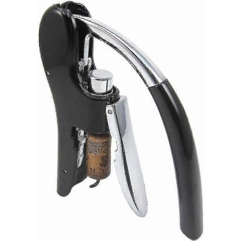 Ce tire-bouchon compact à vis, de forme verticale, est parfait pour les serveurs, les barmans et les amateurs de vin – un cadeau pratique pour tout hôte. (1/4)