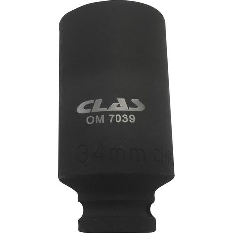 Douille à choc écrou moyeu VAG 12 pans 30mm 1/2" L.85mm Cr-Mo - SA 7039 - CLAS Equipements