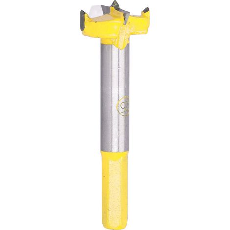 Mèche Forstner carbure 25mm pour bois, ouvreuse de trous de charnière, perçage précis pour menuiserie. (1/5)