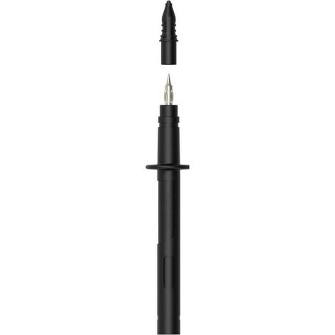 Schützinger SPS 8686 Ni / SW Pointe de touche de sécurité 99018983 enfichable 4 mm CAT II 1000 V noir 1 pc(s)