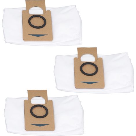 3 Pièces Sacs à Poussière pour Aspirateur Robot, Sacs Jetables Non Tissés pour DEEBOT X1 OMNI, Accessoires de Rechange (1/5)