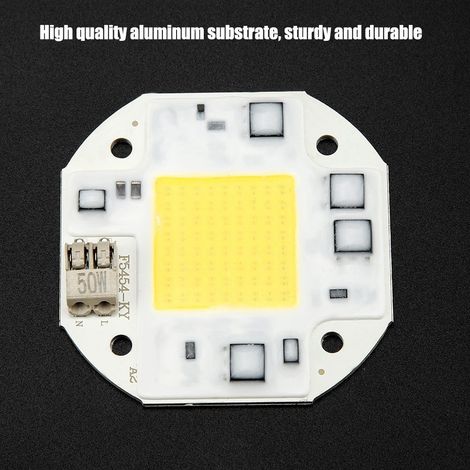 AC100-260V 50W Kaltweiße Hochleistungs-COB-LED-Spotlampe mit integriertem Chip (1/5)