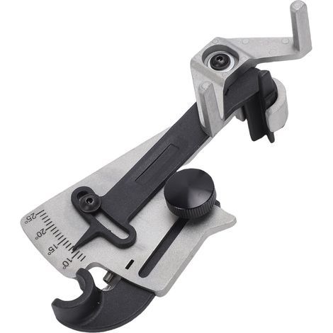 Ortviai Affûteur d'outils réglable en métal KS-123 pour angles précis sur cadres, meubles et menuiserie (1/3)