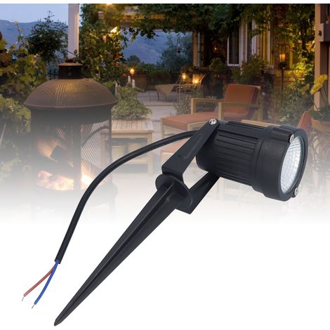 6W RGB LED-Bodenstrahler, wasserdicht, für Rasen, Baum, Garten, Einbau, 110V. (1/5)