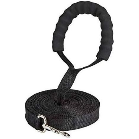 Laisse pour chien 6m en nylon inodore – Poignée rembourrée EVA – Supporte jusqu'à 80kg – Rotation 360° pour éviter les enchevêtrements (1/4)