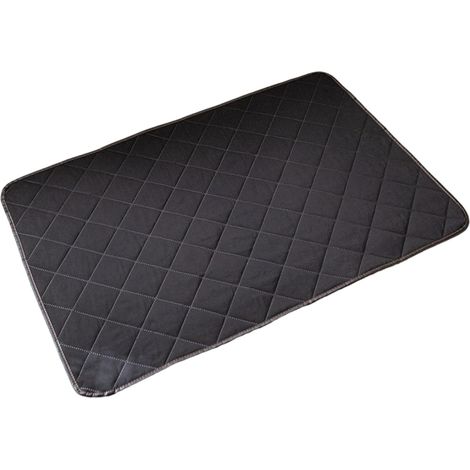 Lit pour Chien Anti-Mastication 27x39 Pouces Indestructible, antidérapant, imperméable, Lavable et réutilisable pour Cage, intérieur et extérieur, Lit Anti-Mastication Indestructible.