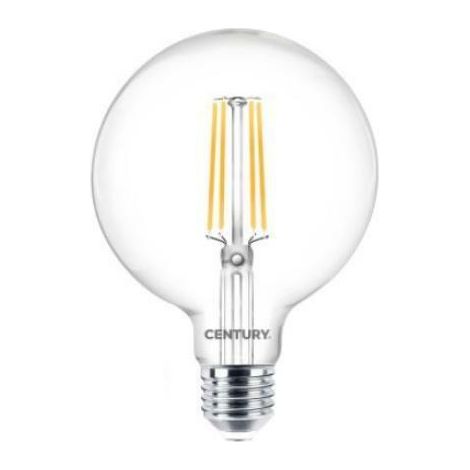 Lampadina led globo Century trasparente 8 w (75 w) e27 2.700 k