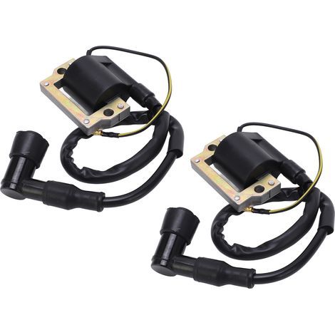1 paire de bobines d'allumage à faibles émissions et faible consommation de carburant, résistantes à la chaleur, compatibles avec LC50, RD60, YZ60, GT80, DT100, DT175 et DT250 (1/5)