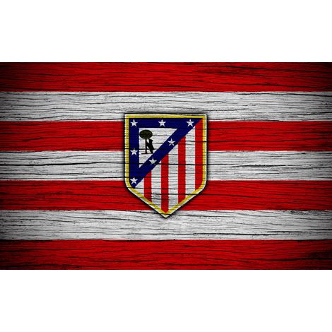Papier peint panoramique Foot / Football - Club Atlético de Madrid - 130 cm x 81 cm (1/2)
