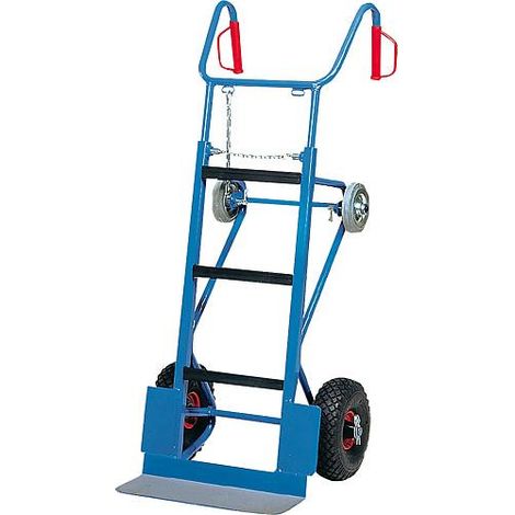 Diable pour appareils 11050 Fetra Capacité 400kg, pour escalier avec tablier et sangle (1/2)