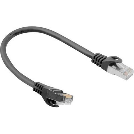 Tubo Categoria 6 UTP Lanberg PCF6-10CC-0025-BK Nero 25 cmLanberg (1/2)